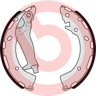 Sada brzdových čelistí BREMBO S 30 525 – Hledejceny.cz
