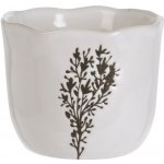 Lepaso Porcelánový květináč bílý Hypericum 8,5x10,7 cm květináč větvička – Hledejceny.cz