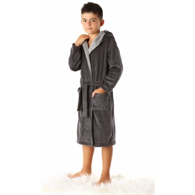Mona Adam Boy dětský župan grey – Zboží Dáma