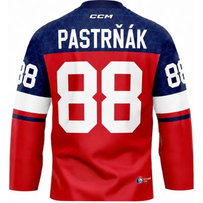 CCM Fandres replica Dres české hokejové reprezentace David Pastrňák #88 2026 červený – Zboží Dáma