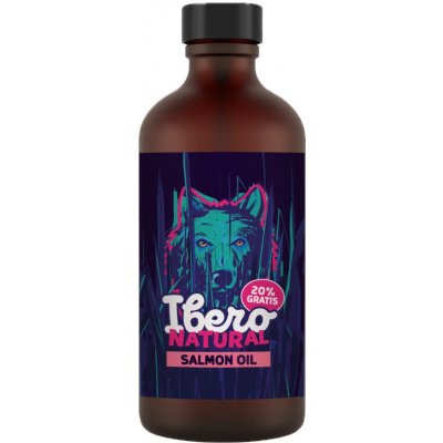 Ibero Natural Lososový Olej 8 x 1000 ml – Hledejceny.cz