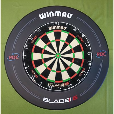 Winmau set DOUBLE - terč Blade 6 Dual Core + okruží Black PDC – Zboží Dáma