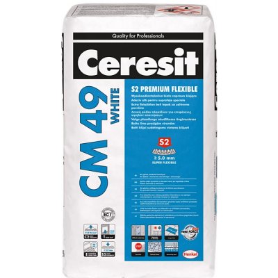 Ceresit CM 49 WHITE Premium Flexible 20 kg – Zboží Mobilmania