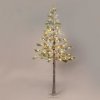 Vánoční stromek ACA Lighting zasněžená borovice 128 WW LED 220-240V IP44 26x26x240cm 3m hnědý napájecí kabel X10128144