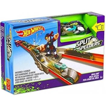 Hot Wheels Split speeders dráha s ninjou