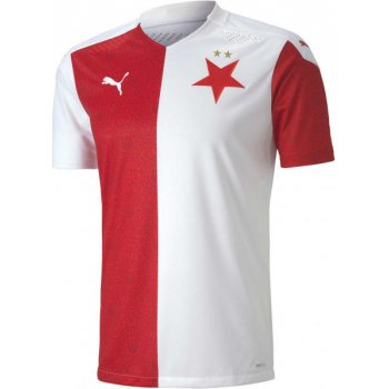 Puma SK Slavia REPLIC KIDS Bílá dětský fotbalový dres