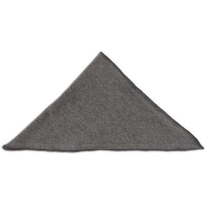 Dětský bavlněný šátek antracit melanž – Zboží Dáma