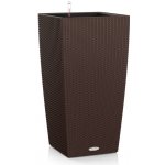 Lechuza Květináč Cubico Cottage Mokka 40 cm – Hledejceny.cz