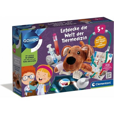 Clementoni Galileo Lab 59262 Objevte svět veterinární medicíny – Hledejceny.cz
