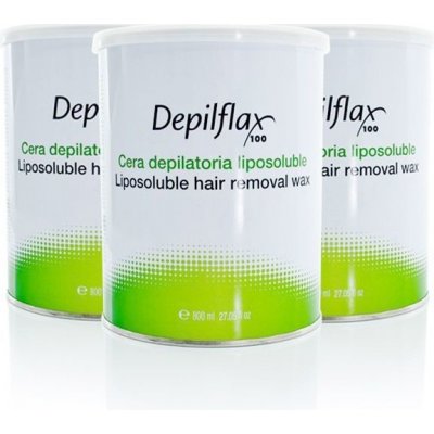 DEPILFLAX 100 Depilační vosk 800 ml NATURAL