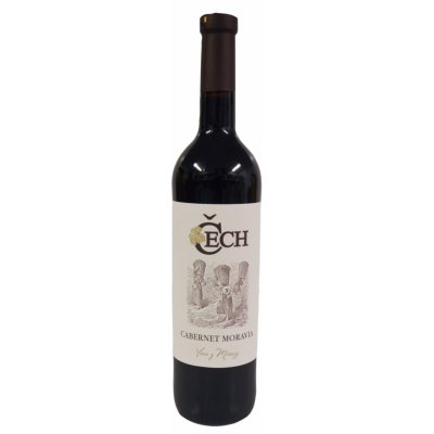 Vinařství Čech Cabernet Moravia moravské zemské 11,5% 0,75 l (holá láhev) – Hledejceny.cz