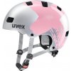 Cyklistická helma Uvex Kid 3 silver rosé 2022