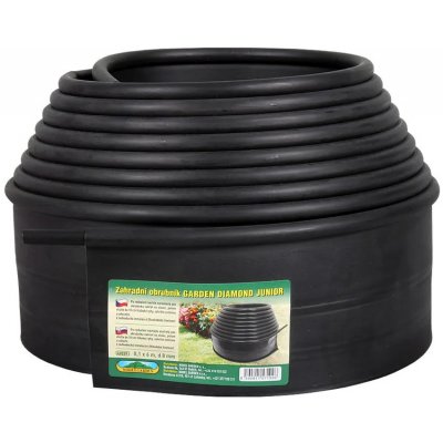 NOHEL GARDEN Obruba DIAMOND JUNIOR černá d 8 mm; 6 x 0,1 m – Sleviste.cz