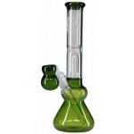 Black Leaf Skleněný ice bong s perkolátorem 31 cm Zelená – Hledejceny.cz