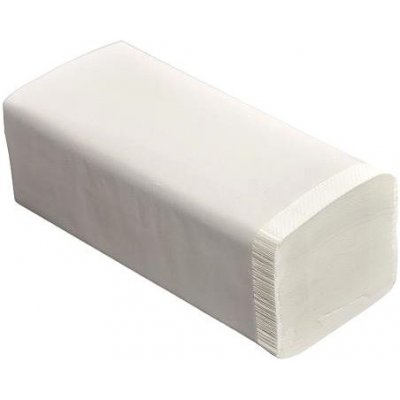 ZZ papírové ručníky bílé 2vrstvé 150 ks