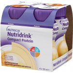 NUTRIDRINK COMPACT PROTEIN S PŘÍCHUTÍ HŘEJIVÉHO ZÁZVORU POR SOL 4X125ML – Hledejceny.cz