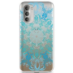 Pouzdro TopQ Motorola Moto G51 5G Blue Mandala