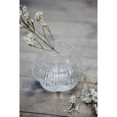 Skleněná váza Flora Angshult Clear 13 cm Storefactory Scandinavia – Zboží Mobilmania