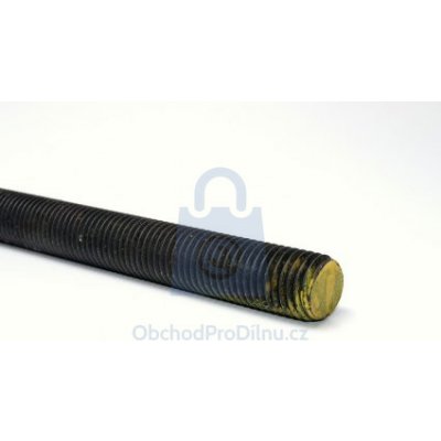 Tyč závitová, DIN 975, pevnost 8.8., bez úpravy M8 délka = 1 m, balení 1 ks – HobbyKompas.cz