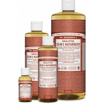 Dr. Bronner´s All- one tekuté universální mýdlo Eukalyptus 236 ml