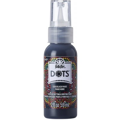 FolkArt DOTS různé barvy 59 ml black magic – Sleviste.cz