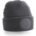 Beechfield Čepice B 446 s kruhovou nášivkou graphite grey – Hledejceny.cz