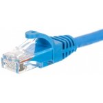 Netrack BZPAT025UB patch RJ45, Cat 5e UTP, 0.25m, modrý – Hledejceny.cz