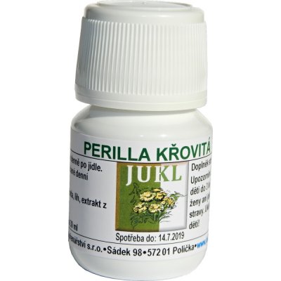 Jukl tinktura Perilla Křovitá 30 ml – Hledejceny.cz