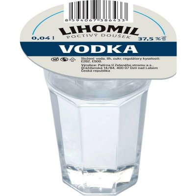 Lihomil Vodka mini 37,5% 0,04 l (holá láhev) – Hledejceny.cz