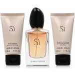Giorgio Armani Sì EDP 50 ml + sprchový gel 50 ml + tělové mléko 50 ml – Zboží Mobilmania