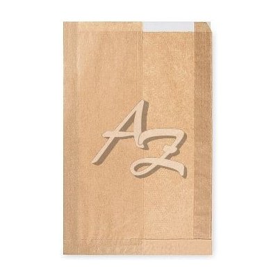 sáčky papírové s okénkem na chléb/1000ks, 220+50x340mm, Hnědé – Zboží Mobilmania