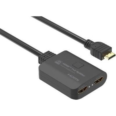 PremiumCord HDMI 2.0 Mini Splitter 1-2 Pigtail 4Kx2K@60Hz HDCP2.2 Downscaler KHSPLIT2B – Zbozi.Blesk.cz