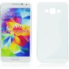 Pouzdro a kryt na mobilní telefon Pouzdro S-Case Samsung A700 / Galaxy A7 Bílé
