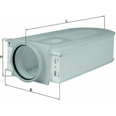 KNECHT Vzduchový filtr LX16861 – Hledejceny.cz