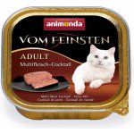Animonda Vom Feinsten Adult masová směs hovězí jehněčí krůtí kuřecí králičí 32 x 100 g – Zbozi.Blesk.cz