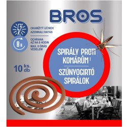 Bros spirály proti létajícímu hmyzu 10 ks