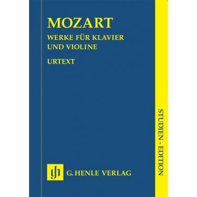 Werke fr Klavier und Violine I Works for Piano and Violin I 1055821 – Hledejceny.cz
