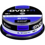 Intenso DVD+R 4,7GB 16x, cakebox, 25ks (4111154) – Zboží Živě