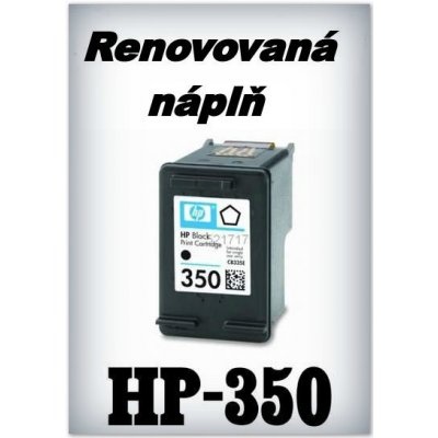 HP 350XL černá - renovované – Zboží Mobilmania