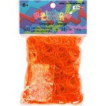 RAINBOW LOOM Original gumičky 600 kusov oranžová – Zboží Dáma