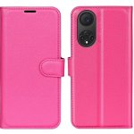 Litchi PU kožené peněženkové pouzdro na mobil Huawei Nova 9/Honor 50 - rose – Zboží Živě