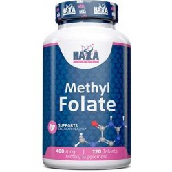 Haya Labs Methyl Folate Kyselina listová 400mcg 120 tablet