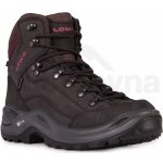 Lowa Renegade Gtx MID Ws dámske topánky black/burgundy – Sleviste.cz