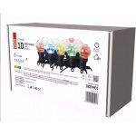 Emos DCPM01 LED světelný řetěz 10× párty žárovky 5m multicolor – Zboží Dáma