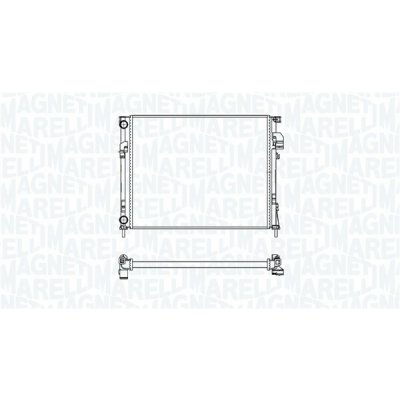 Chladič vody pro motor MAGNETI MARELLI 350213181600 – Hledejceny.cz