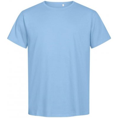 Promodoro Pánské tričko s krátkým rukávem Bio Premium modrá světlá