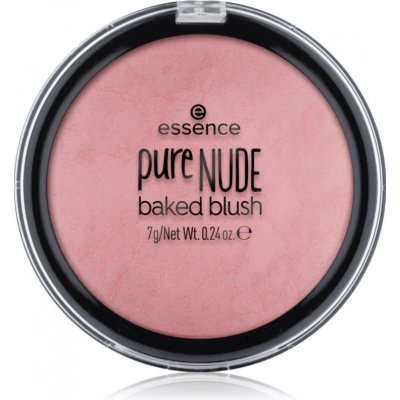 Essence pure NUDE baked pudrová tvářenka 02 Pink Flush 7 g
