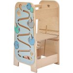 Busykids Montessori učící věž 5In1 Mint – Sleviste.cz