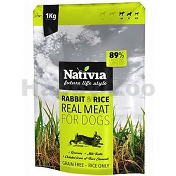 Nativia Real Meat Rabbit and Rice 8 kg