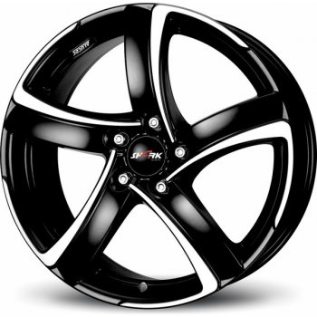 Alutec Shark 7,5x17 5x100 ET48 black polished